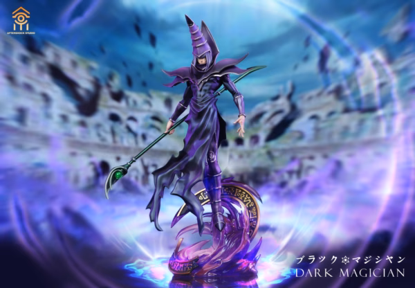 YuGiOh Aftershock Studio Dark Magician V2 Resin Statue 6