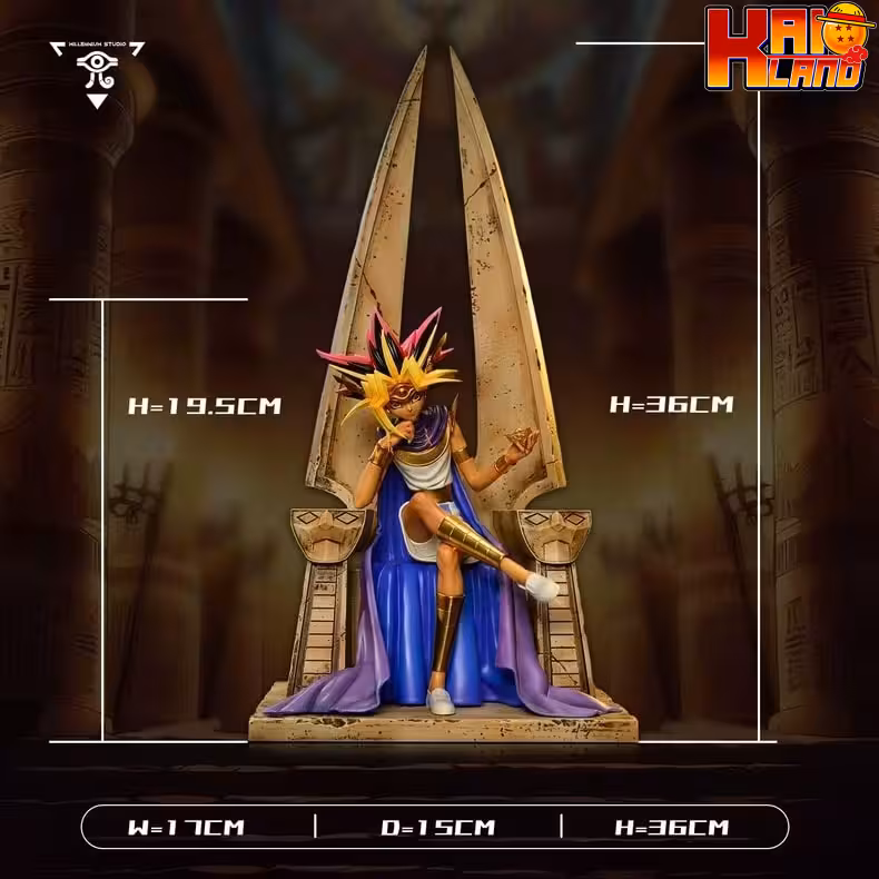 YuGiOh Millennium Studio Atem Resin Statue