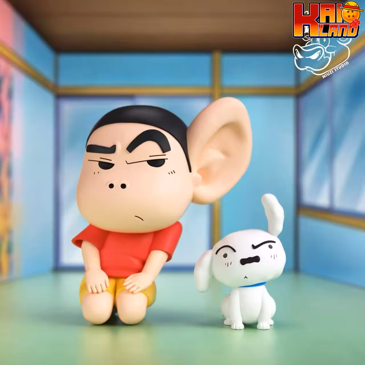 Crayon Shin Chan Niuzi Studio Shin Chan x Shiro Resin Statue