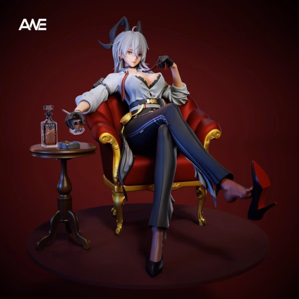 ANE Studio Lady Resin Statue 2
