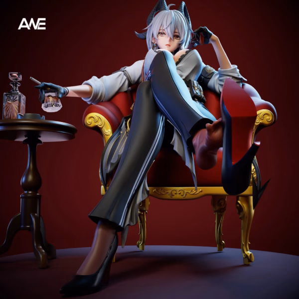 ANE Studio Lady Resin Statue 3