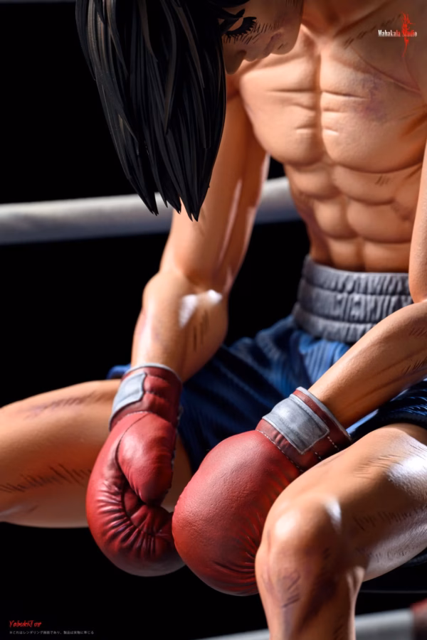 Ashita no Joe Mahakala Studio Burning Yabuki Joes Death Resin Statue 2