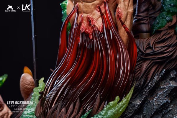 Attack on Titan BK Studio × LK Studio Levi Ackerman Resin Statue 5