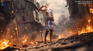 Attack on Titan Cdkey Studio Annie Leonhart Resin Statue