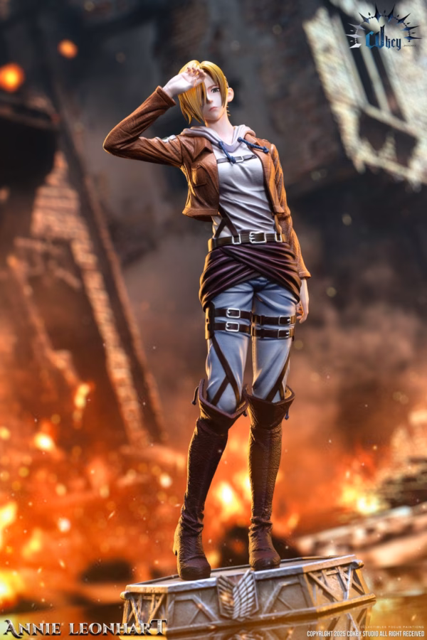 Attack on Titan Cdkey Studio Annie Leonhart Resin Statue 2