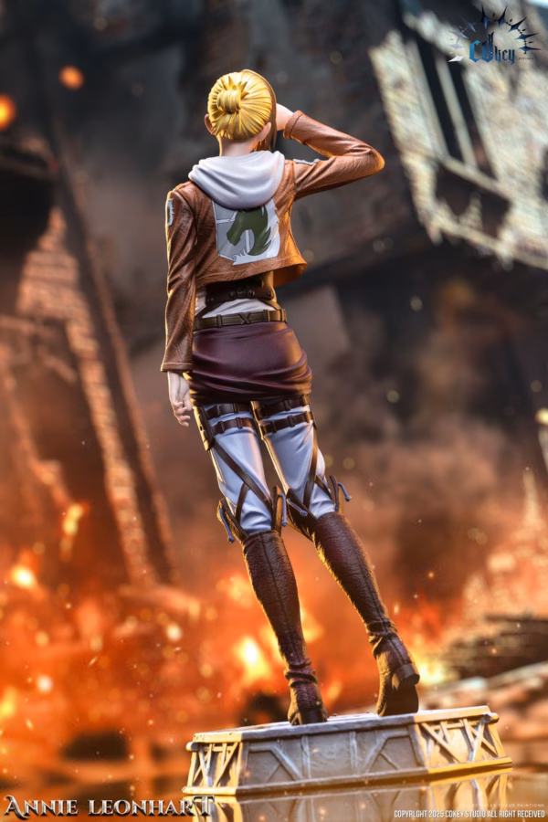 Attack on Titan Cdkey Studio Annie Leonhart Resin Statue 3