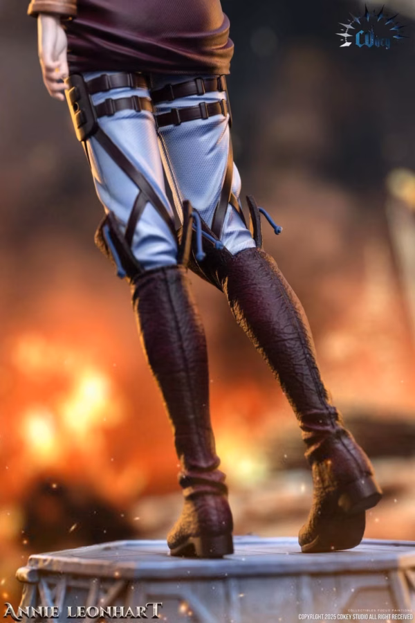 Attack on Titan Cdkey Studio Annie Leonhart Resin Statue 4