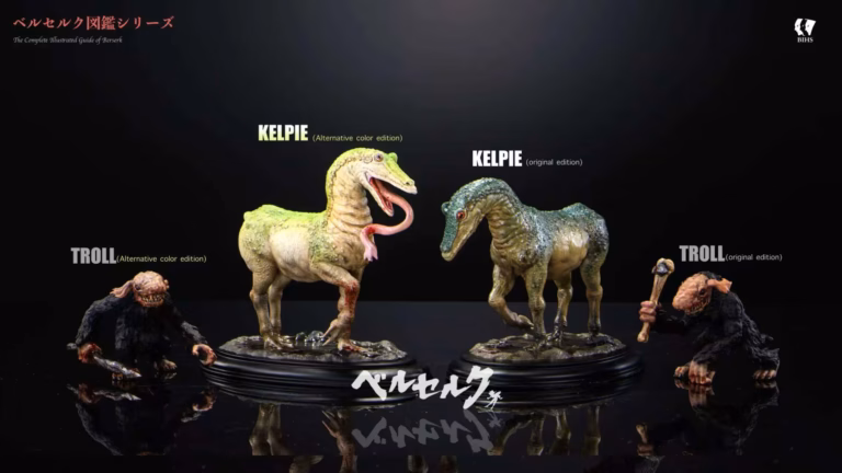 Berserk BIHS Studio Kelpie and Troll Resin Statue
