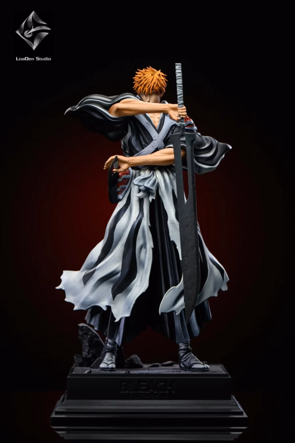 Bleach LoaDen Studio Thousand Year Blood War Kurosaki Ichigo Resin Statue 1