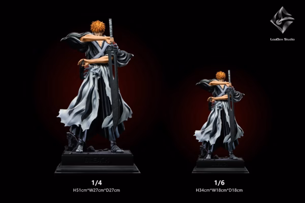 Bleach LoaDen Studio Thousand Year Blood War Kurosaki Ichigo Resin Statue 3