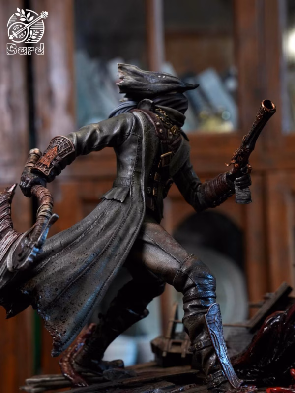 Bloodborne Bard Studio Lady Maria vs Hunter Resin Statue 5