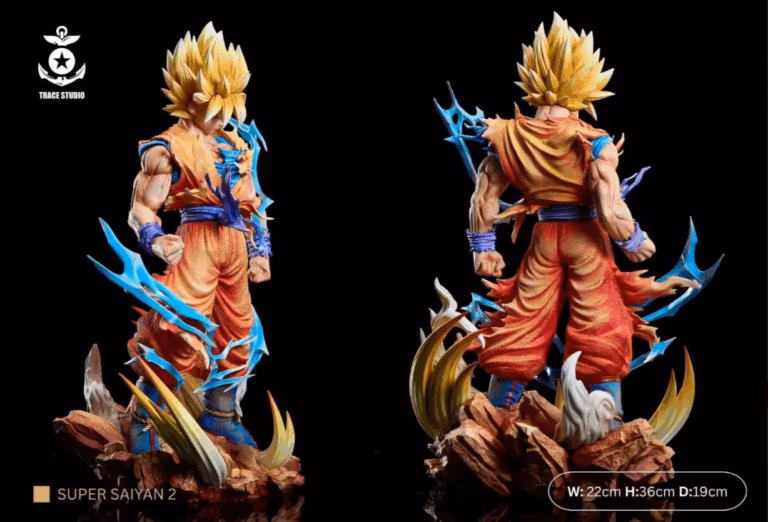 Dragon Ball Trace Studio Goku SSJ2 Resin Statue