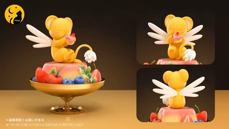 Cardcaptor Sakura Mimi Studio Cerberus Fruit Pudding Resin Statue