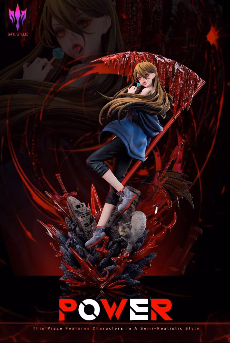 Chainsaw Ma Lync Studio Power Resin Statue