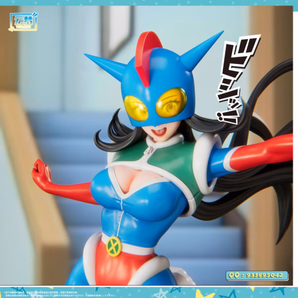 Crayon Shinchan YuMeng Studio x Kinkin Studio Sexy Superwoman Licensed Resin Statue 5