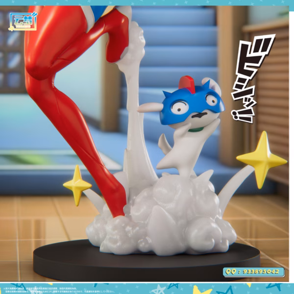 Crayon Shinchan YuMeng Studio x Kinkin Studio Sexy Superwoman Licensed Resin Statue 6