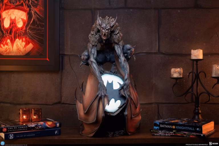 DC Comics Sideshow Collectibles Man Bat Premium Format Licensed Resin Statue