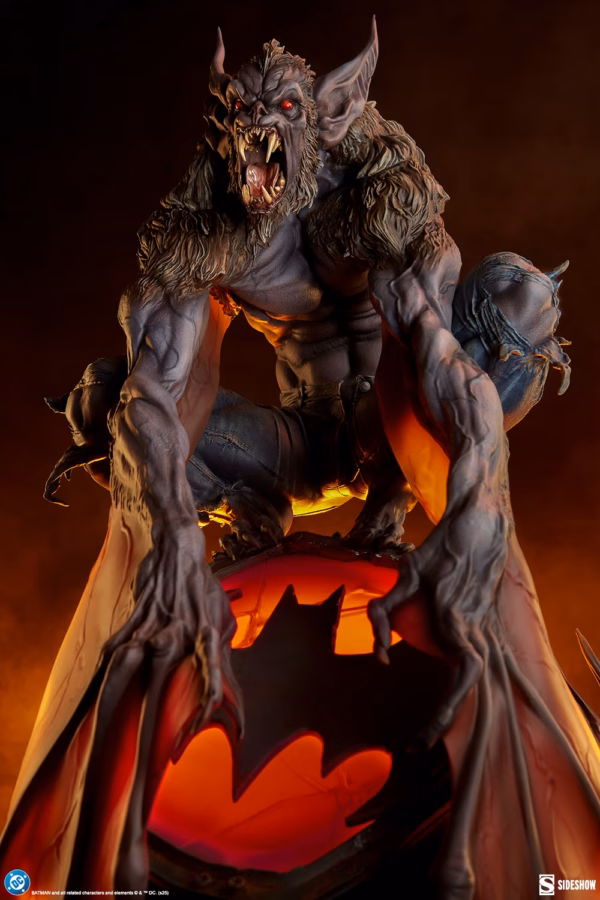 DC Comics Sideshow Collectibles Man Bat Premium Format Licensed Resin Statue 3