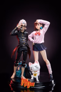 Dandadan Verdict Studio Ken Takakura Okarun x Momo Ayase x Turbo Granny Resin Statue