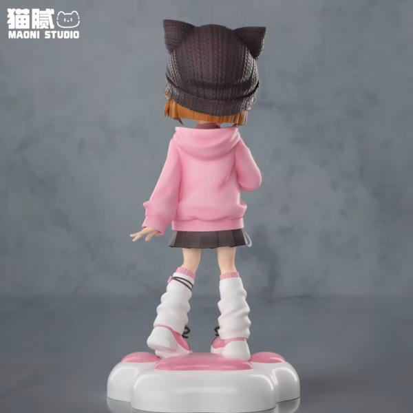 Detective Conan Maoni Studio Cat Ear Ai Resin Statue 3