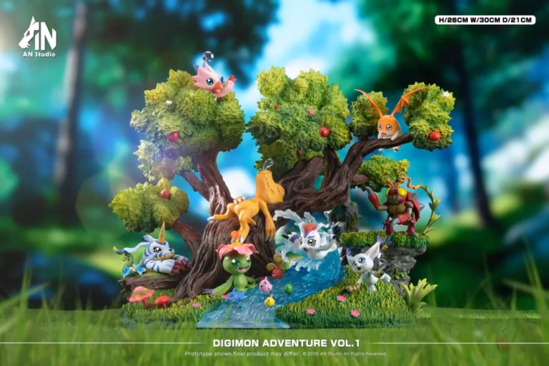 Digimon AN Studio Digimon Desktop Ecology Resin Statue
