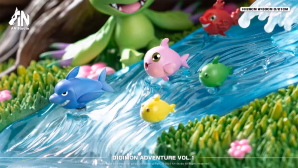 Digimon AN Studio Digimon Desktop Ecology Resin Statue 3