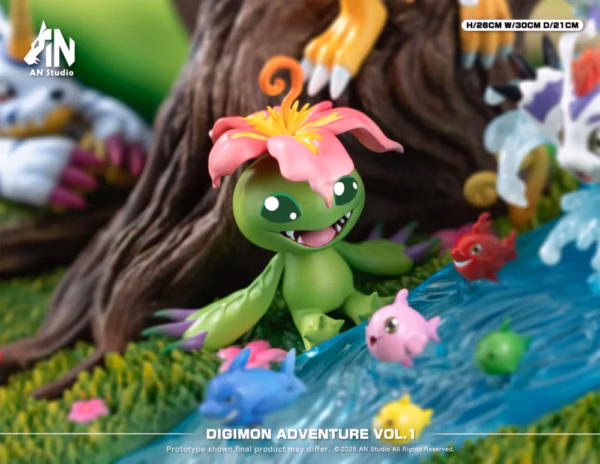 Digimon AN Studio Digimon Desktop Ecology Resin Statue 5