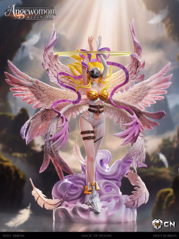 Digimon Crazy Nest Studio Angewomon Resin Statue 1