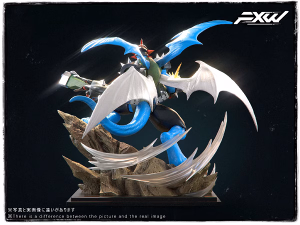 Digimon FXW Studio Fusion Evolution Paildramon Resin Statue 3