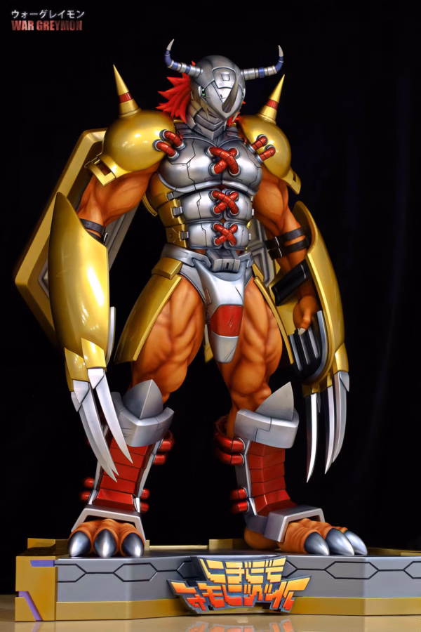Digimon JMDM Studio WarGreymon Resin Statue 1
