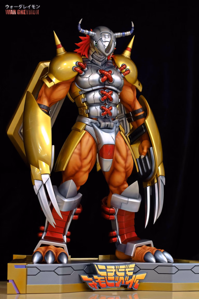 Digimon JMDM Studio WarGreymon Resin Statue