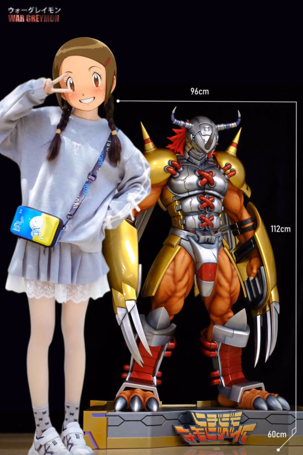 Digimon JMDM Studio WarGreymon Resin Statue 2