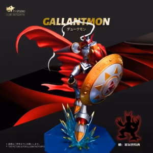 Digimon T1 Studio Gallantmon Resin Statue