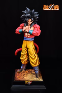 Dragon Ball Capsule Studio Goku SSJ4 Resin Statue