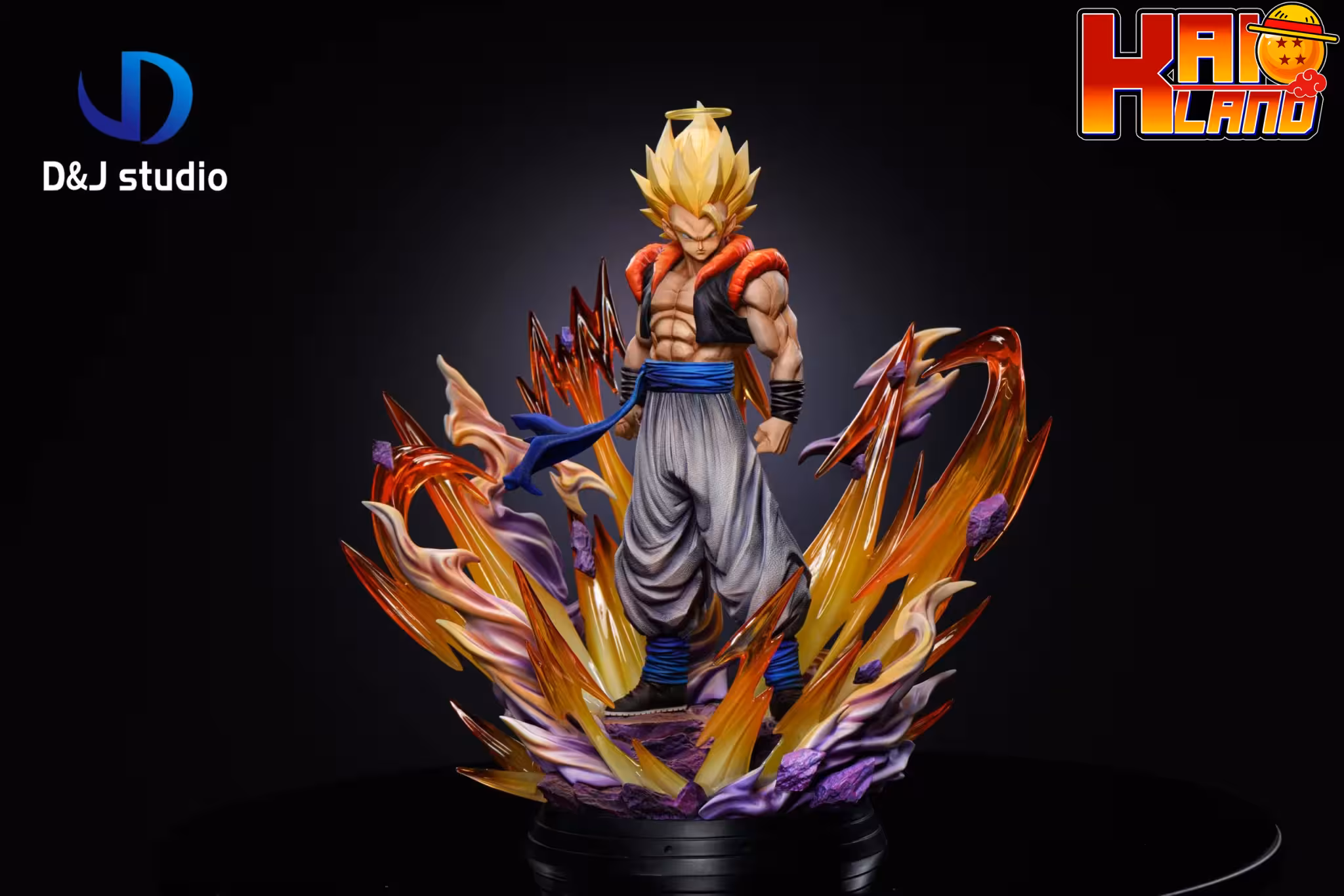 Dragon Ball DxJ Studio Super Saiyan Gogeta Resin Statue
