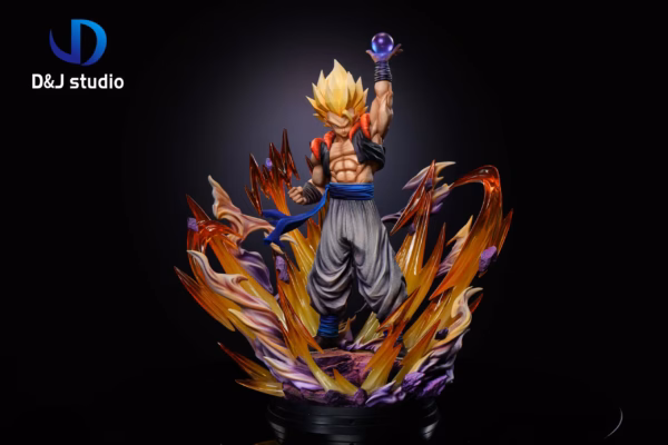 Dragon Ball DxJ Studio Super Saiyan Gogeta Resin Statue 4