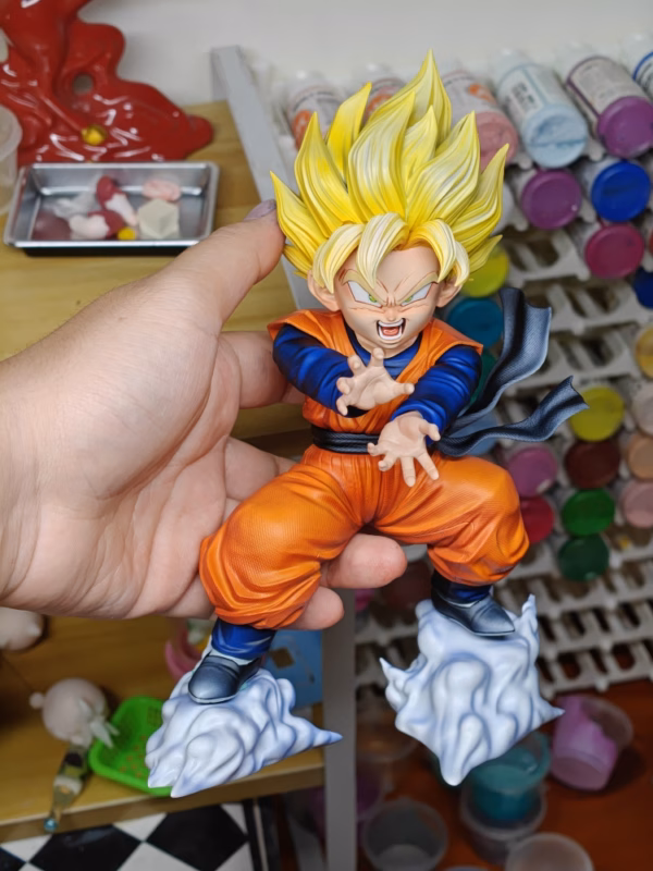 Dragon Ball FXW Studio Goten Resin Statue 3