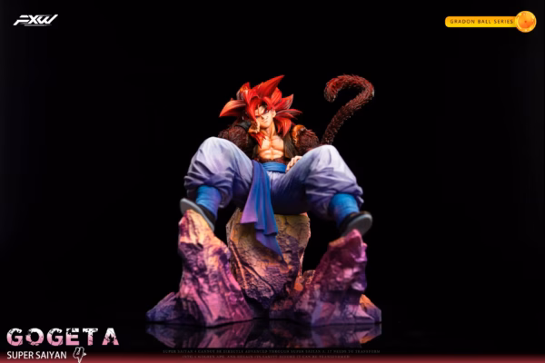 Dragon Ball FXW Studio SS4 Gogeta Resin Statue 1