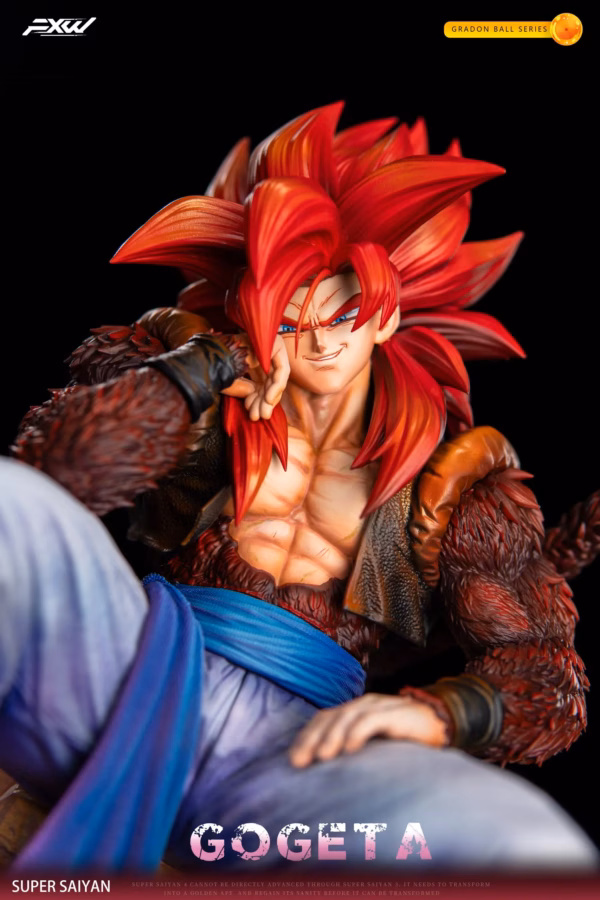 Dragon Ball FXW Studio SS4 Gogeta Resin Statue 2