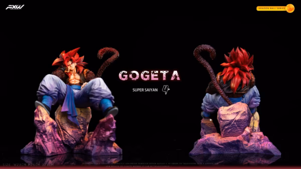 Dragon Ball FXW Studio SS4 Gogeta Resin Statue 3