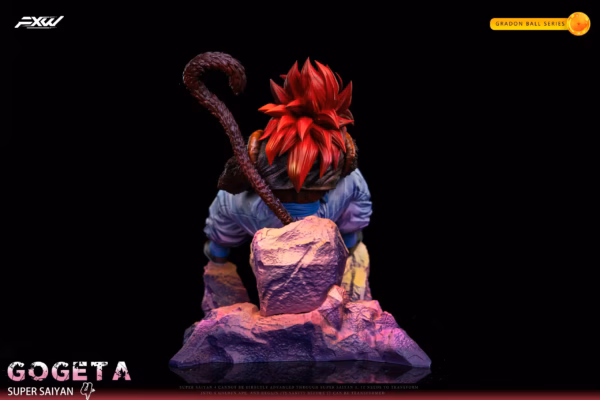 Dragon Ball FXW Studio SS4 Gogeta Resin Statue 4