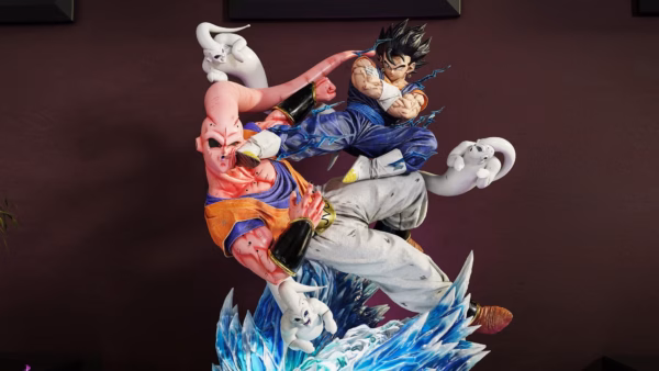 Dragon Ball KDC Vegito vs Buuhan V2 Resin Statue 3