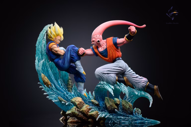 Dragon Ball LoaDen Studio Vegetto vs Buu Resin Statue