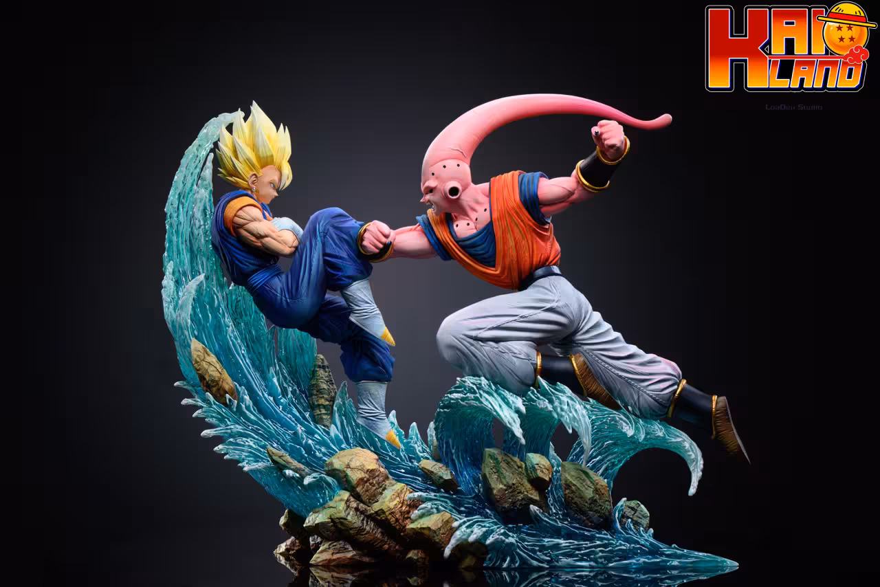Dragon Ball LoaDen Studio Vegetto vs Buu Resin Statue