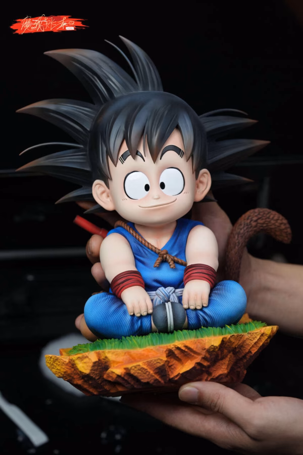 Dragon Ball MWZB Studio Kid Son Goku Resin Statue 2
