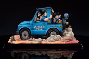 Dragon Ball Piccolo Studio Goku x Chichi x Gohan Resin Statue