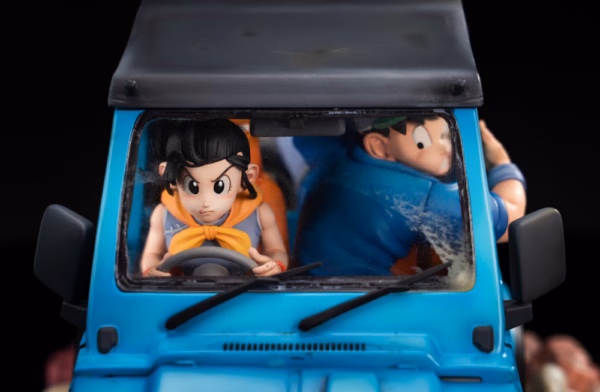Dragon Ball Piccolo Studio Goku x Chichi x Gohan Resin Statue 2