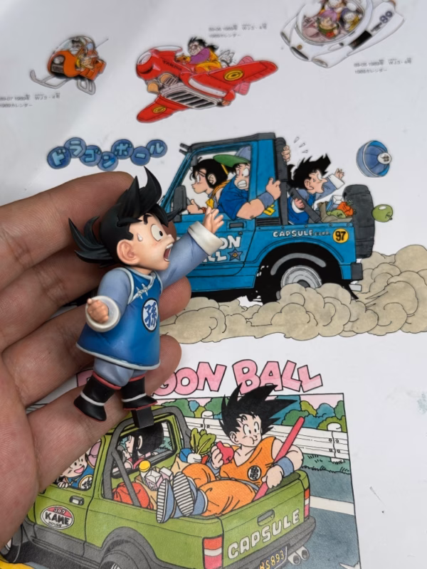 Dragon Ball Piccolo Studio Goku x Chichi x Gohan Resin Statue 4