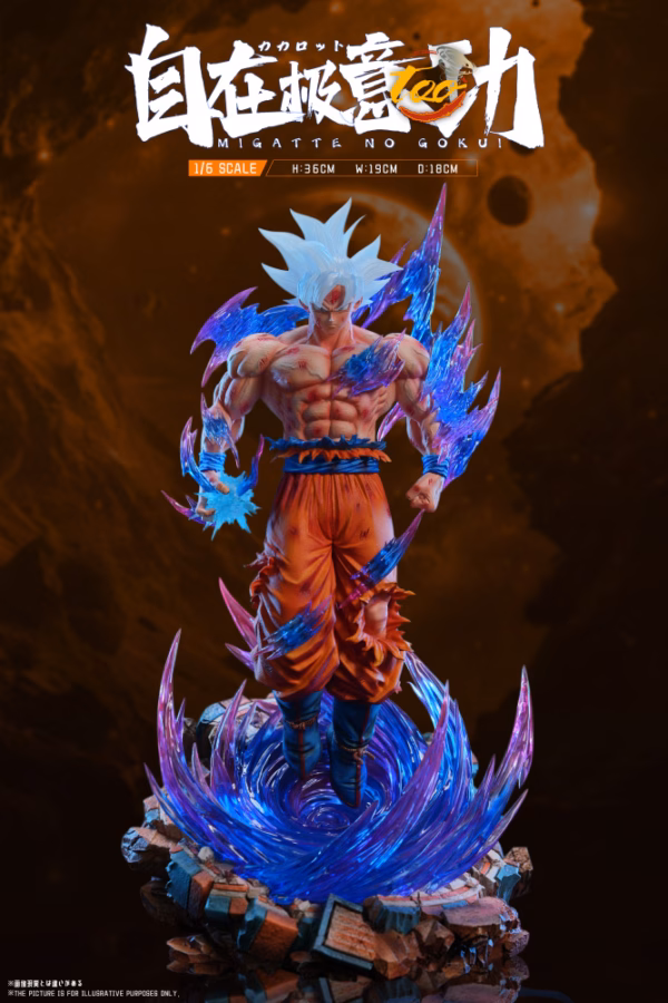 Dragon Ball Too Studio Ultra Instinct Goku v2 Resin Statue 1