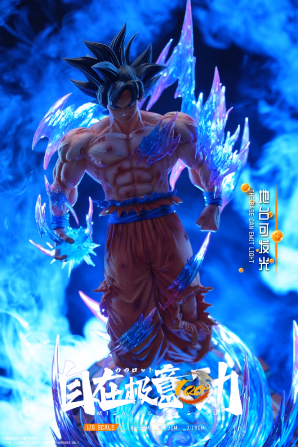 Dragon Ball Too Studio Ultra Instinct Goku v2 Resin Statue 2